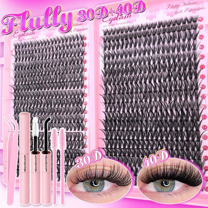 Natural Feather-Soft Slim Lash Kit - Effortless Daily Natural Makeup