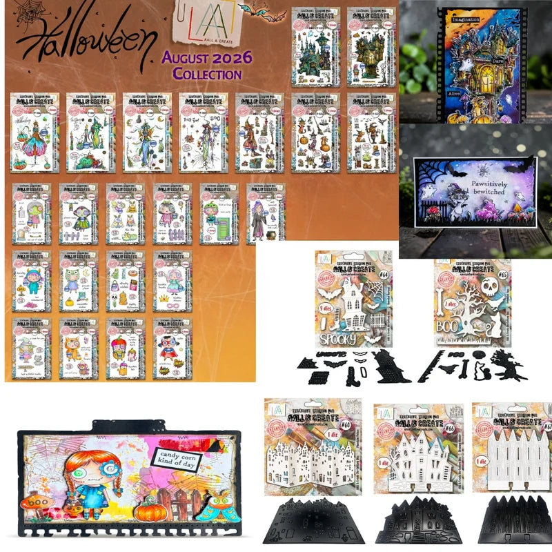 Halloween Pumpkin Phantom Witch Metal Cutting Dies & Stencils for Scrapbooking and Card Making
