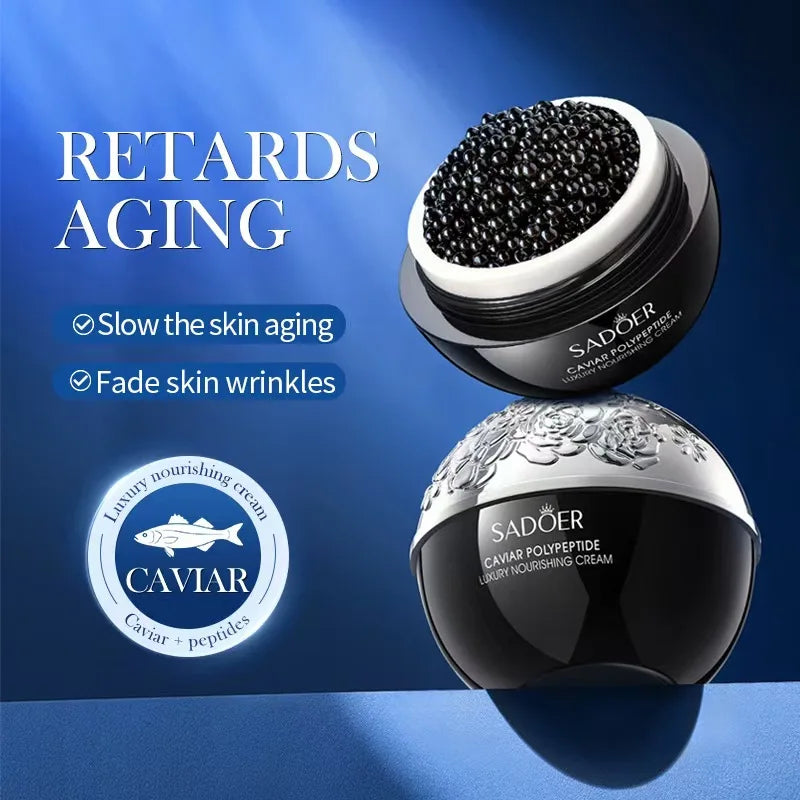 Caviar Firming Face Cream - Deep Hydrating Anti-Aging Moisturizer for Eyes