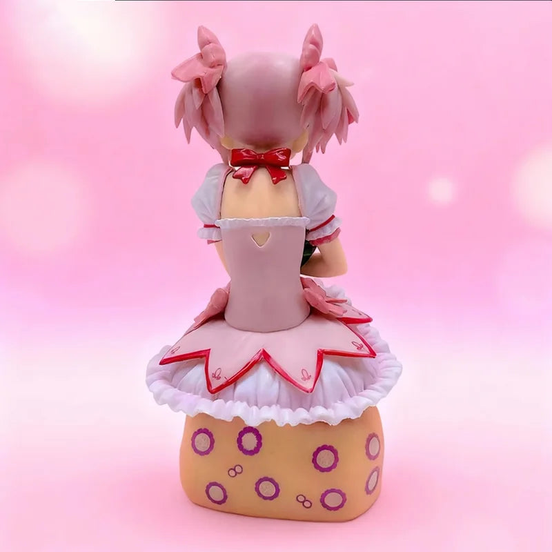 Anime Girl Collectible Figure - Madoka Kaname Noodle Stopper Model, Desktop Decoration