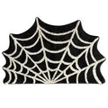 Halloween Spider Web Non-Slip Absorbent Door Mat for Living Room Porch Bedroom