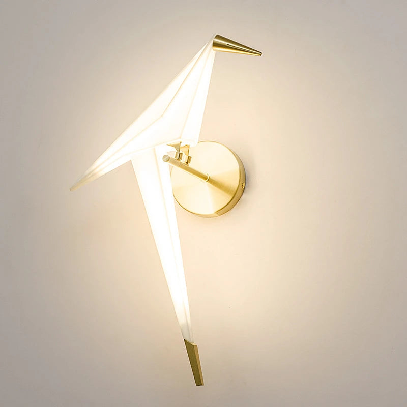 Bird Wall Lamp LED Wall Light Fixture for Living Room Decor - Loft Sconce