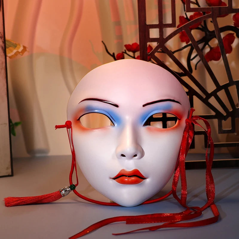 Role Play Mask Decorative Cosplay Mask Halloween Photo Prop Costume Accessory