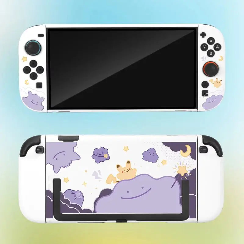 Matte Hard Shell Protective Case for Nintendo Switch 2 Joy Con - Ditto Pattern