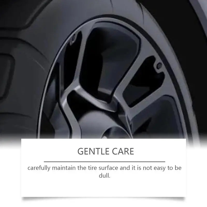 Car Tire Polish Wax - Glossy Long-Lasting Protective Coating for Wheels