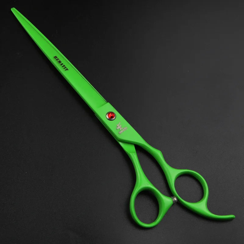 8-Inch Hair Cutting Scissors Professional Salon Hair Shears - 440C Steel, Multiple Colors