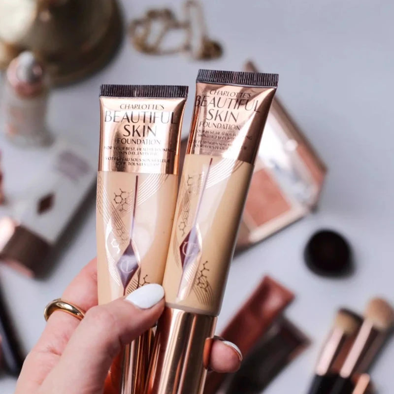 Liquid Foundation Makeup - Light, Thin, Durable Covering Concealer for Flawless Skin