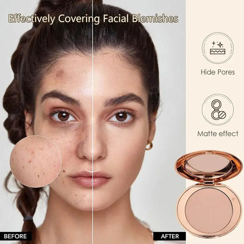 Matte Finishing Loose Powder with Oil Control & Pore-Hiding Effect – Long Lasting Face Makeup