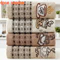 4-Pack Reusable Absorbent Dish Cloths - Kitchen & Bathroom Cleaning Towels