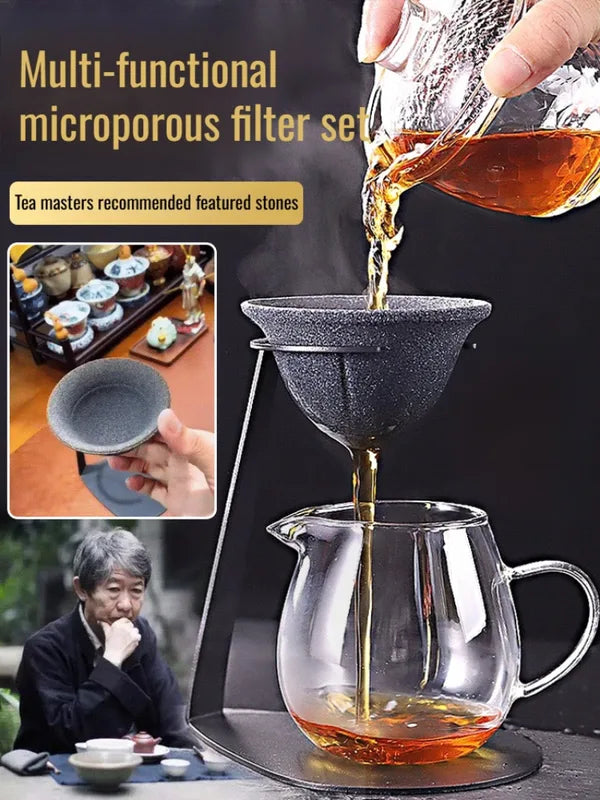 Microporous Ceramic Tea & Coffee Filter Strainer Reusable Drink Cup