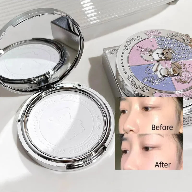 Loose Powder Oil Control Waterproof Face Makeup Setting Powder - Long Lasting