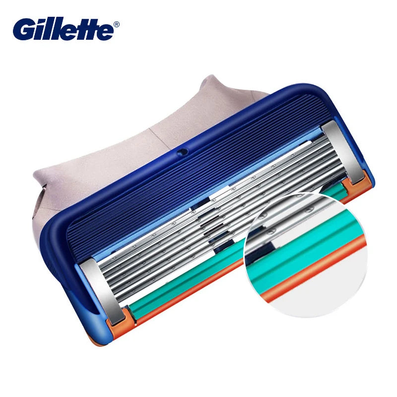 Men's Fusion Razor Replacement Blades with 5-Layer Technology – Compatible with All Fusion Handles
