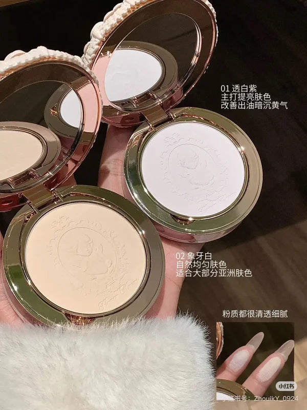 Matte Oil-Control Pressed Powder for Soft Focus Finish - Multiple Colors