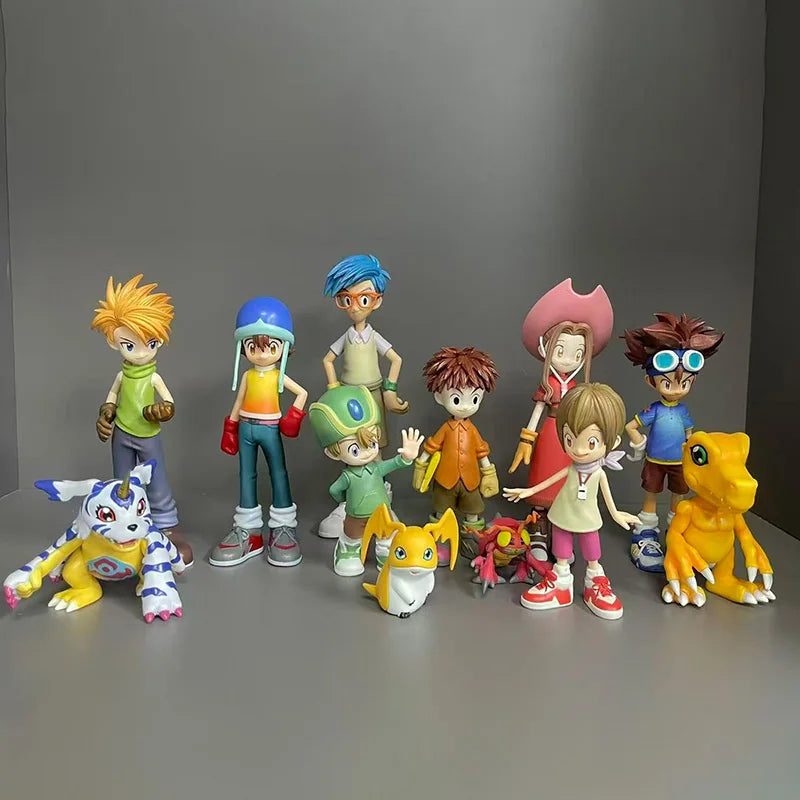 Anime Action Figures Set - Digimon Characters PVC Toys for Collectors