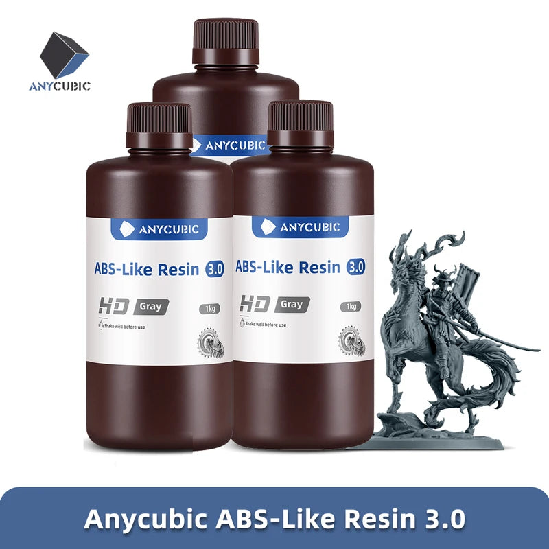 ABS-Like Resin for LCD 3D Printer High-Resilience & Accurate Prints