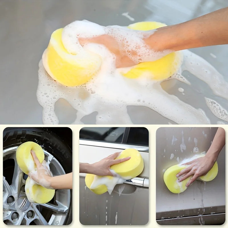 High Density Car Washing Sponges 8-Shaped Block Cleaning Tools Set