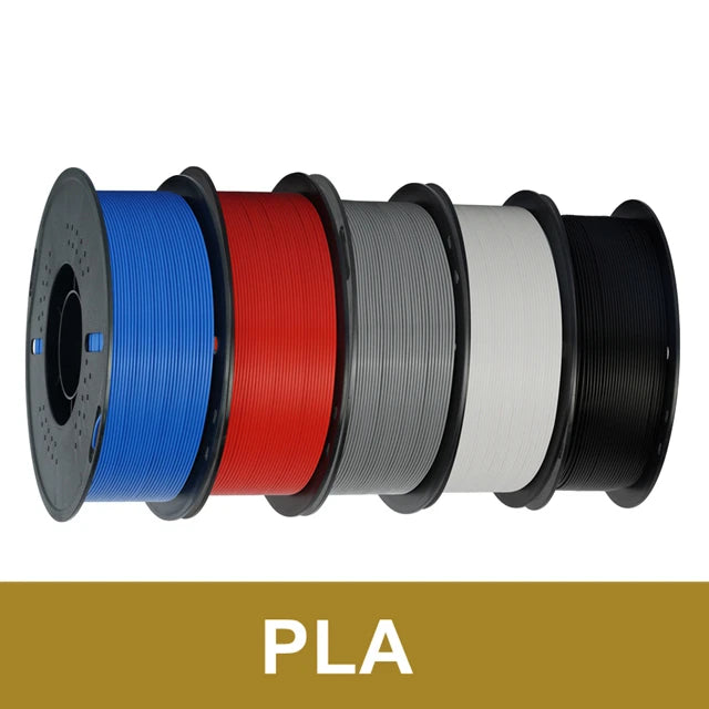 5kg 3D Printer Filament Set - PLA, PETG, HS-PLA, HS-PETG, Matte