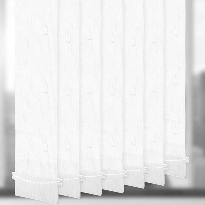 Plastic Bottom Plates for Vertical Blinds 127mm Set of 10 - Durable Blind Weights