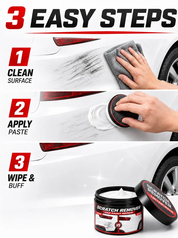 Car Scratch Remover Paint Repair Wax for All Colors Brightening Coating
