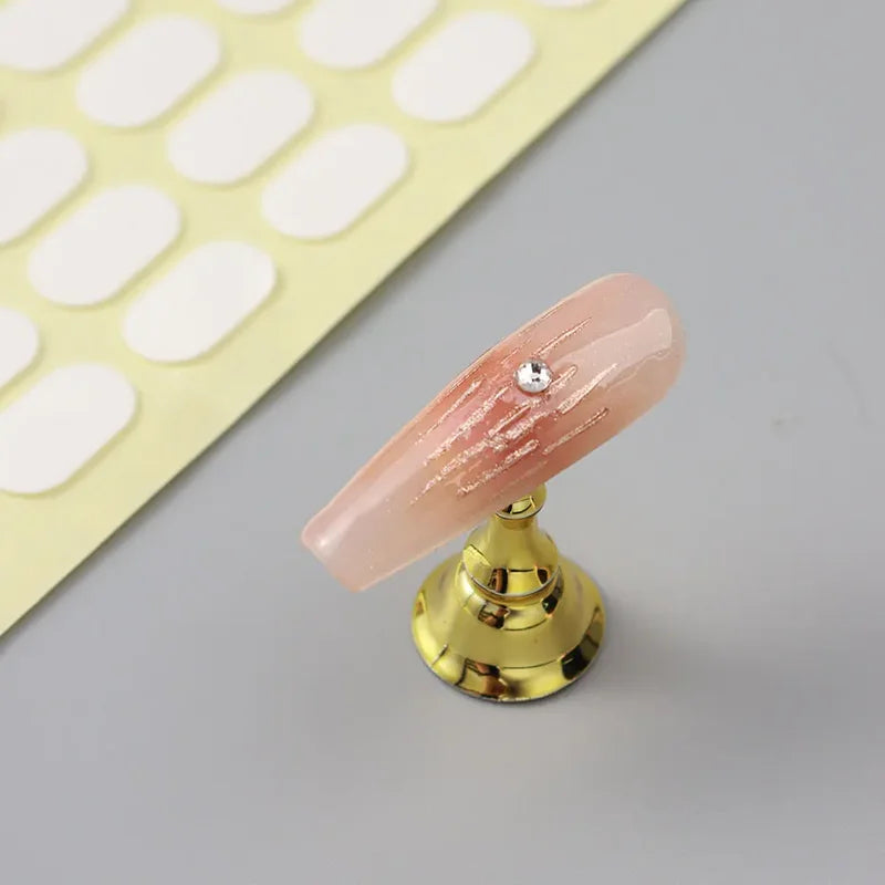 Double-Sided Nail Art Adhesive Tape - Ultra-Thin Jelly Glue for False Nails