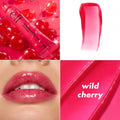 Lip Gloss and Lip Oil Set with Glitter - Plumping, Hydrating, Primer Base