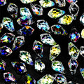 Glass Beads 5x8mm Tear Drop Shape Loose Spacer Beads for Jewelry Making - 30 pcs