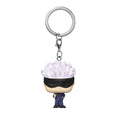 Anime Style Pocket Keychain Action Figures Collection - Gojo Megumi Yuji Nobara PVC Toy