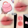 Mini Lip Gloss Set in Cute Handbag Style - Matte & Glossy Effects, Moisturizing Formula