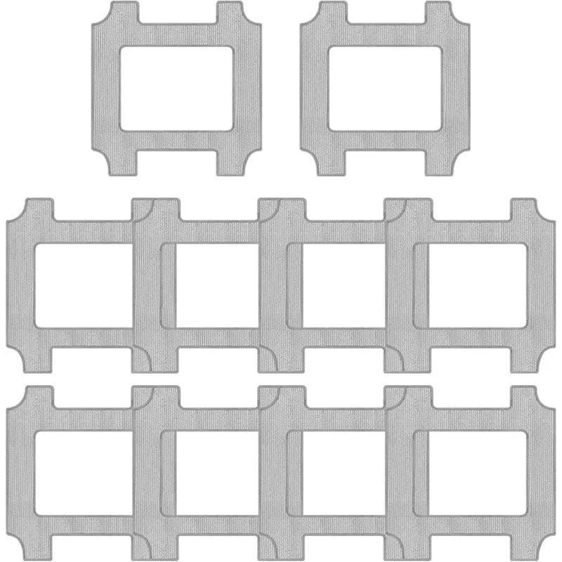 Microfiber Replacement Mop Pads for Window Cleaning Robots - Washable & Reusable