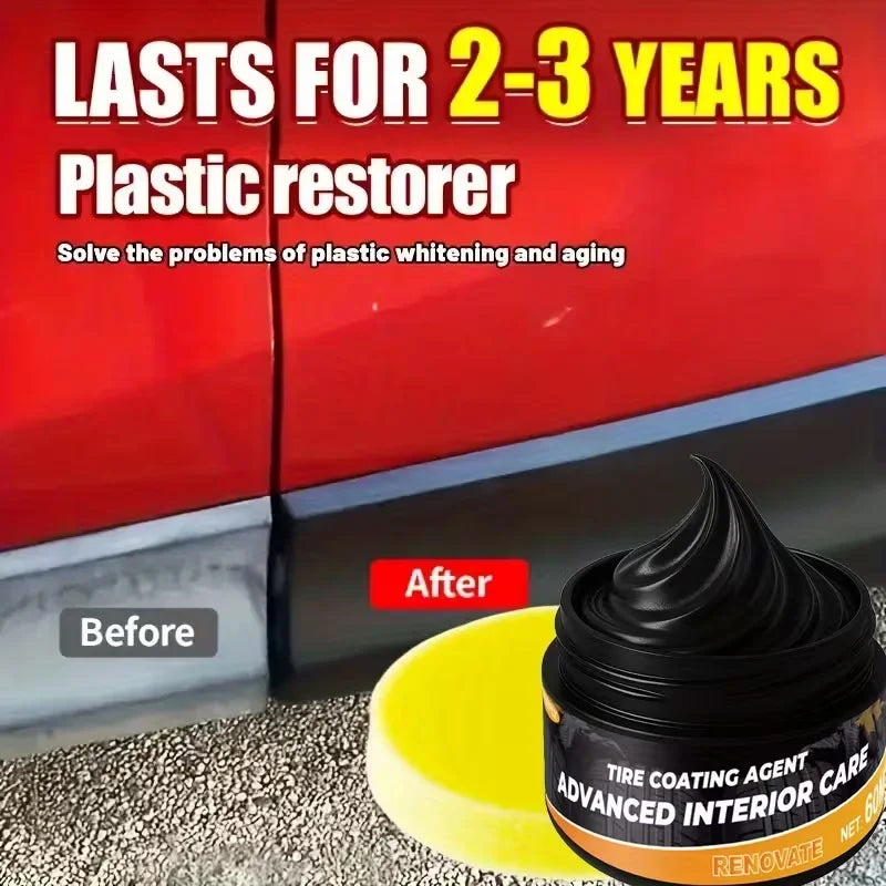Multi-Functional Car Wax Kit - Scratch Removal, Plastic Refinishing & Gloss Finish