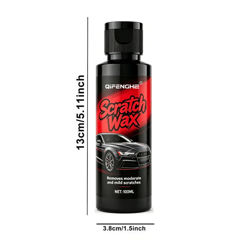 Professional Car Scratch Wax - Removes Light & Moderate Scratches, Polishes & Protects Paint for Long-Lasting Shine