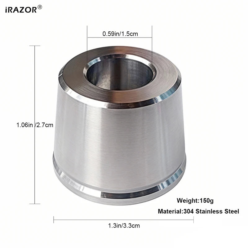 Heavy Duty Stainless Steel Safety Razor Stand Holder for Manual Razors