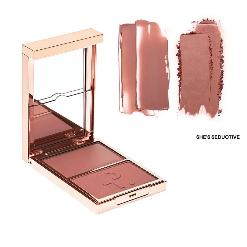 Longlasting Waterproof Face Blush - Matte Contour Powder for Cheeks