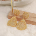 Women's Drop Earrings 18K Gold Plated Copper Water Drop Pendant Jewelry