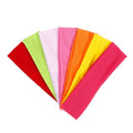 Set of 7 Elastic Hair Bands for Women and Men - Sweat-Absorbing Sports Hair Accessories