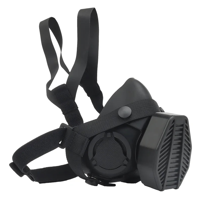 Protective Sport Respirator Mask for Paintball Airsoft Hunting CS Game - Half Face Gas Mask