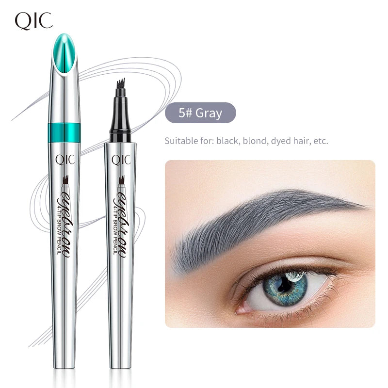 Waterproof Liquid Eyebrow Pen - Long-Lasting Microblading & Tattoo Makeup
