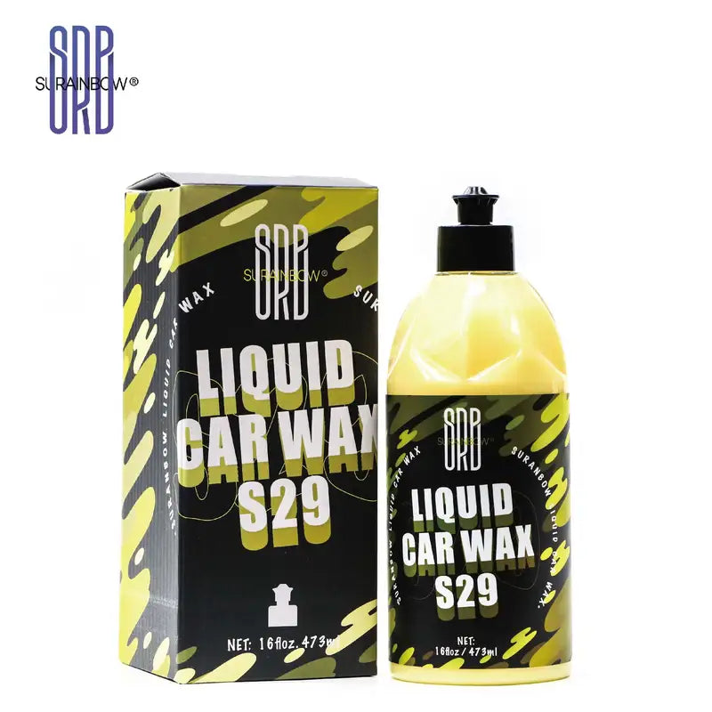 Liquid Car Wax with Carnauba Shine - All Colors, Superior Protection for All Paints