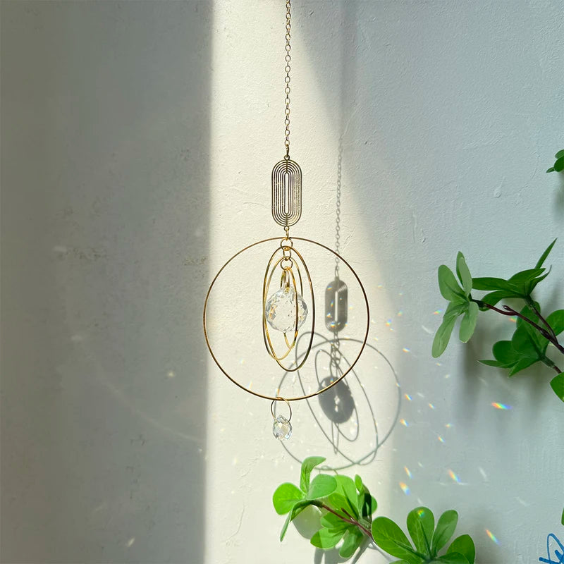 Outdoor Crystal Light Catcher Hanging Decoration - Window & Garden Decor
