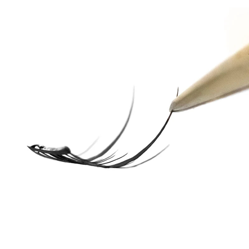Pre-Glued False Eyelash Clusters Natural Thin Fluffy Lash Extensions for Daily Wear