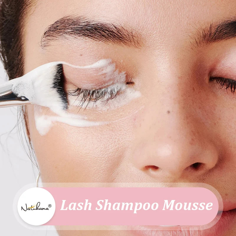 Eyelash Extension Shampoo Foam - Lash Cleaning Mousse for False Lashes - 60ml