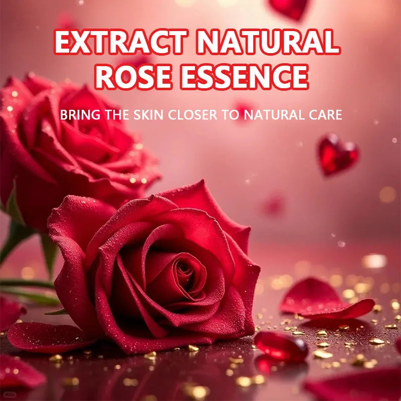 Rose Essential Oil Soap for Face & Body - Hydrating Long-Lasting Fragrance