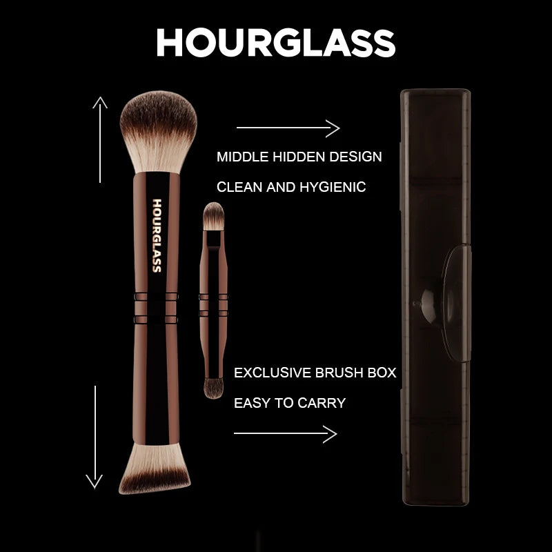 Hourglass Makeup Brush No.24 Four-Head Multifunctional Face & Eye Brush