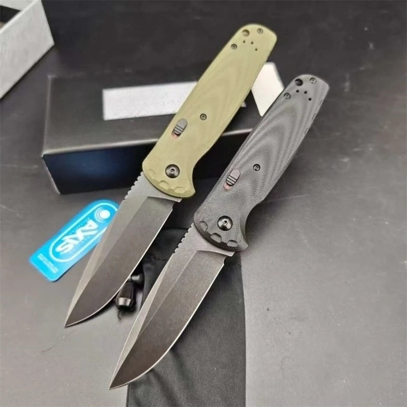Folding Knife with G10 Handle 20.7cm Outdoor Survival & Hunting Knife