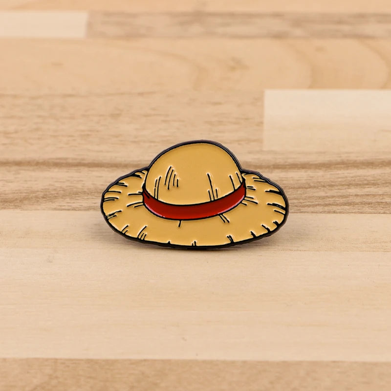 Anime Enamel Pin Lapel Brooch Badge for Denim Jackets & Backpacks - Cute Manga Jewelry Gift