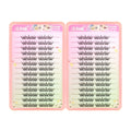 False Eyelashes Flake Book Natural Wispy Style for Glamorous Eyes - Korean Look