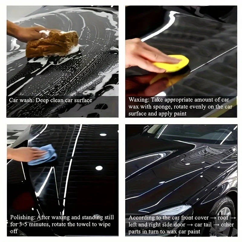 Car Scratch Remover Wax - Automotive Paint Care & Polishing Tool