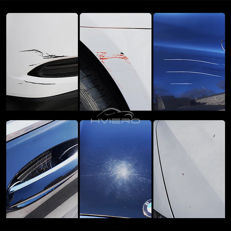 Automotive Scratch Removal Kit with Polishing Liquid Wax for Car Paint Restoration