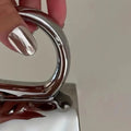 Electroplated Mirror Nail Powder - Chameleon Sunset Orange Glitter for Nails