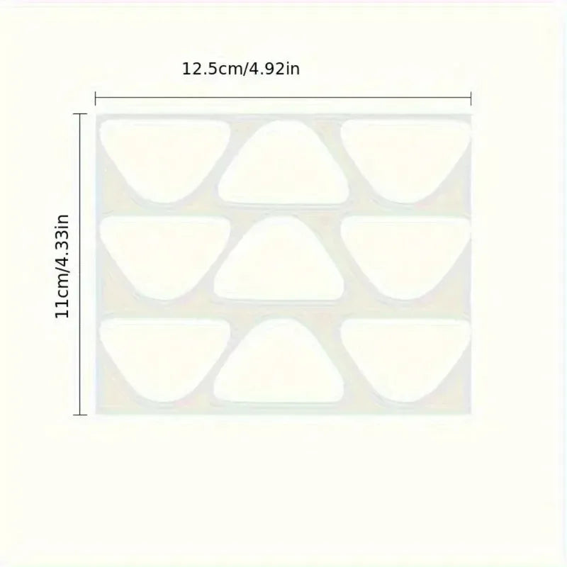 Forehead and Smile Pattern Nasolabial Fold Patches - Transparent 27/36/90PCS